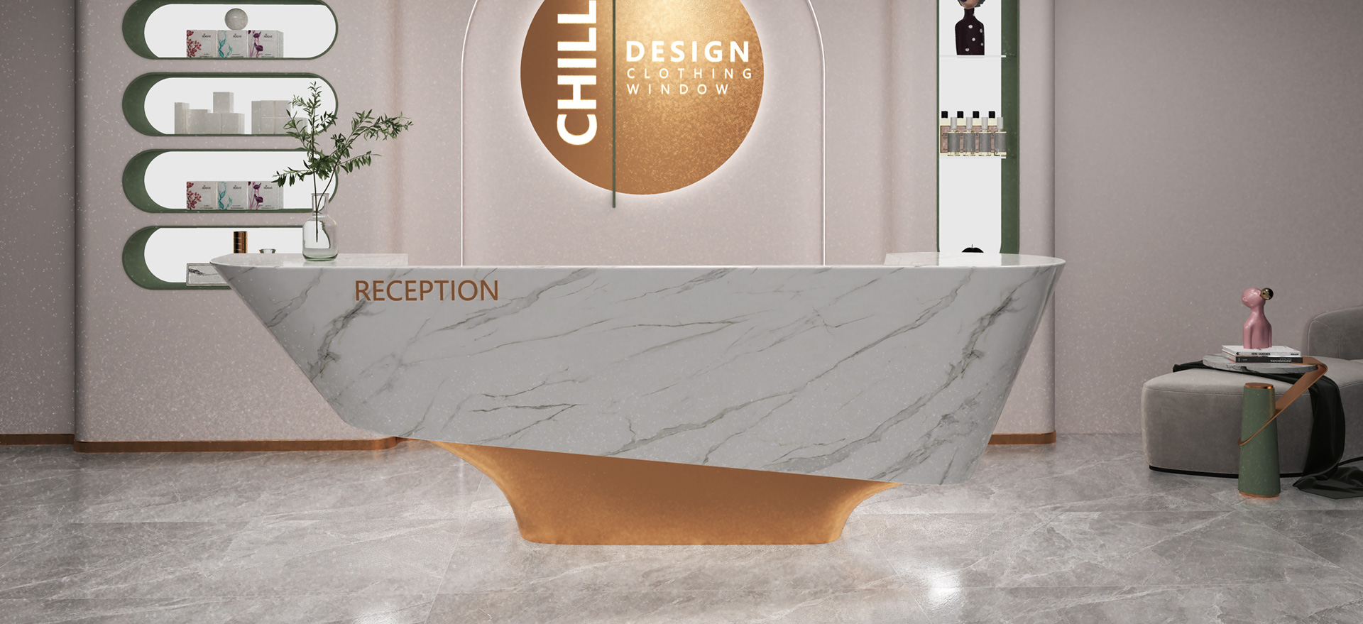 Customized high-end government furniture
              