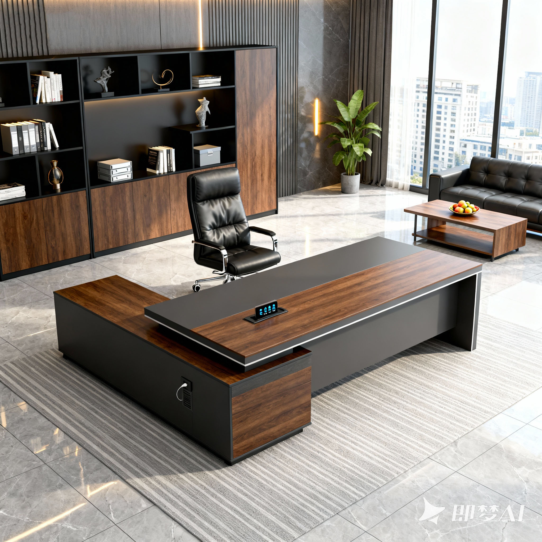 Manager's office work 059