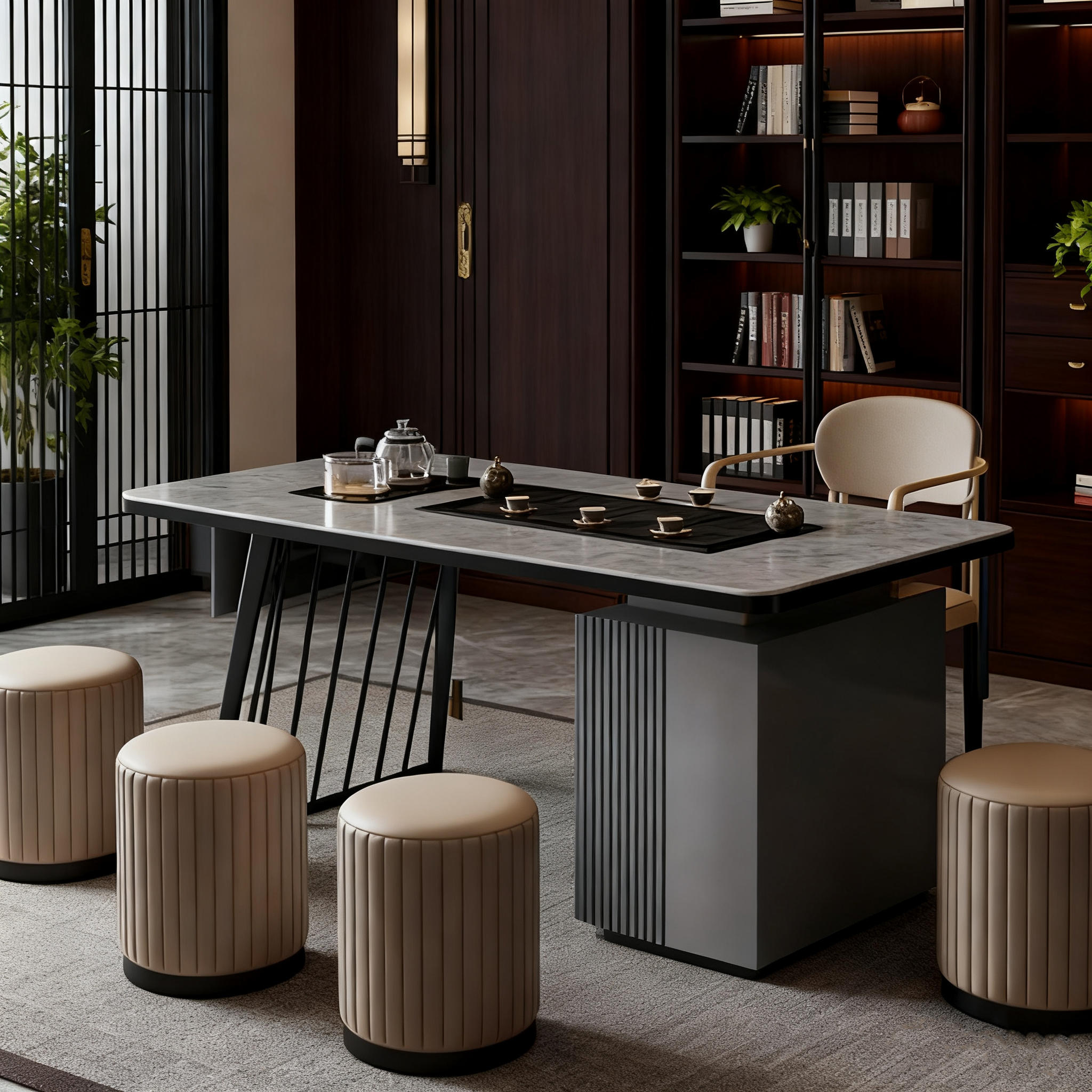 Manager's office work 060